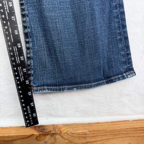Vintage True Religion Women's Bootcut Jeans Size 30x33 Blue Wash Made in USA - Picture 6 of 14